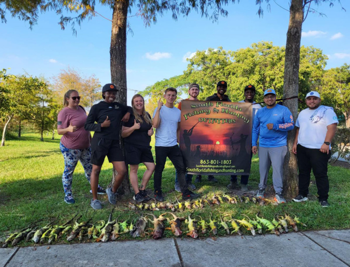 Another Awesome Iguana Hunting trip in South Florida