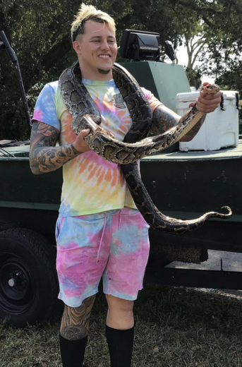 Large Burmese Python killed on Python Hunting Trip in South Florida