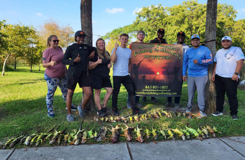 Successful Iguana Hunting Trip with over 50 Iguanas