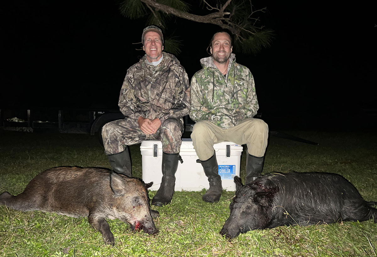 Successful Wild Hog Hunting Trip in Okeechobee Florida