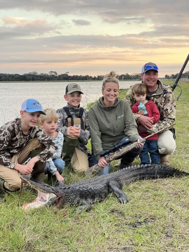 This family friendly alligator hunting trip in Okeechobee Florida was blast for everyone