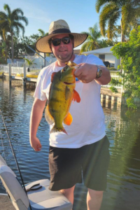 Catch peacock bass in Florida